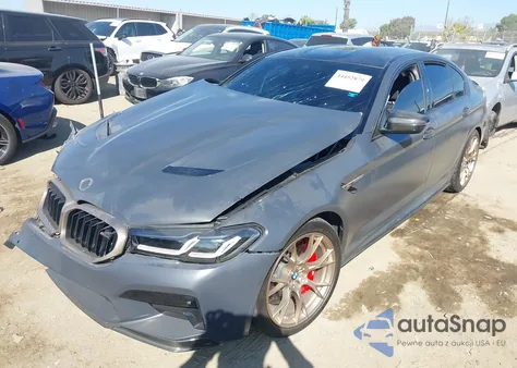 2022 BMW M5 Cs z USA, uszkodzony, nr VIN WBS73CH06NCJ05135